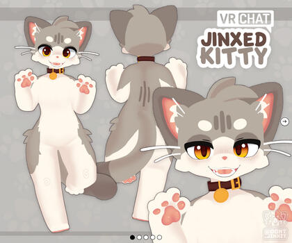 Jinxed Kitty [VRChat Avatar]
