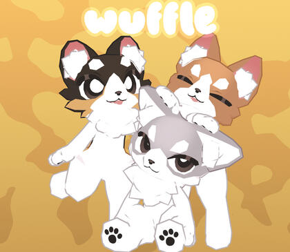 Wuffle (VRChat: Canine Base) (Fallback + Quest Compatible)